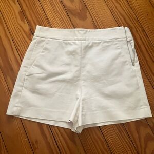 Zara White Shorts